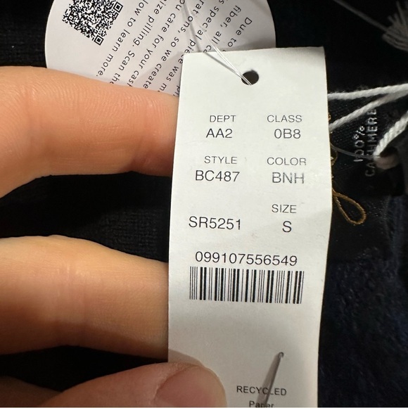 J crew Cashmere collared sweater in houndstooth jacquard - Picture 5 of 5